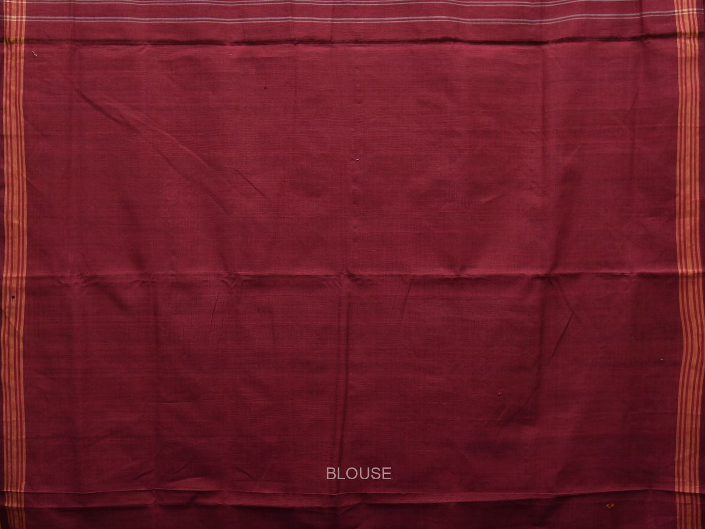 Maroon Ikat Cotton Handloom Saree with All Over Design i0741