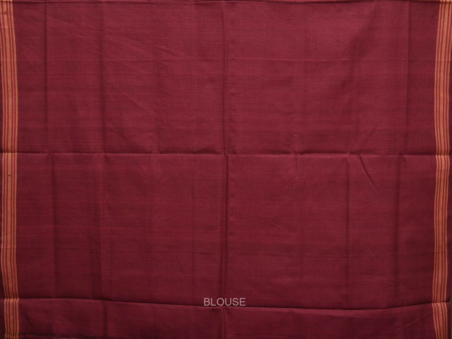 Maroon Pochampally Single Ikat Cotton Handloom Saree with Grill Design i0747