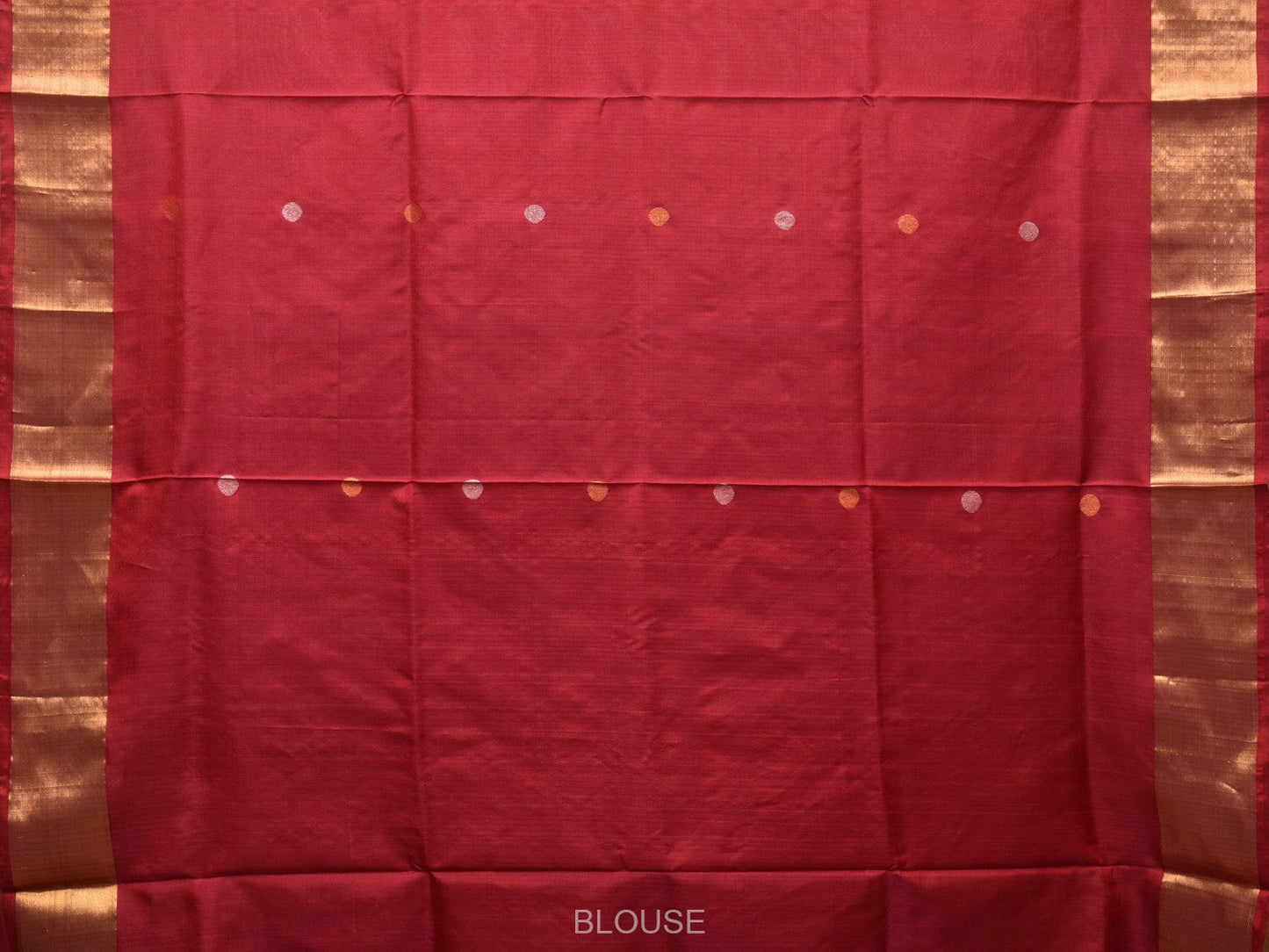 Maroon Uppada Silk Handloom Saree with Parrots Pallu Design u2137