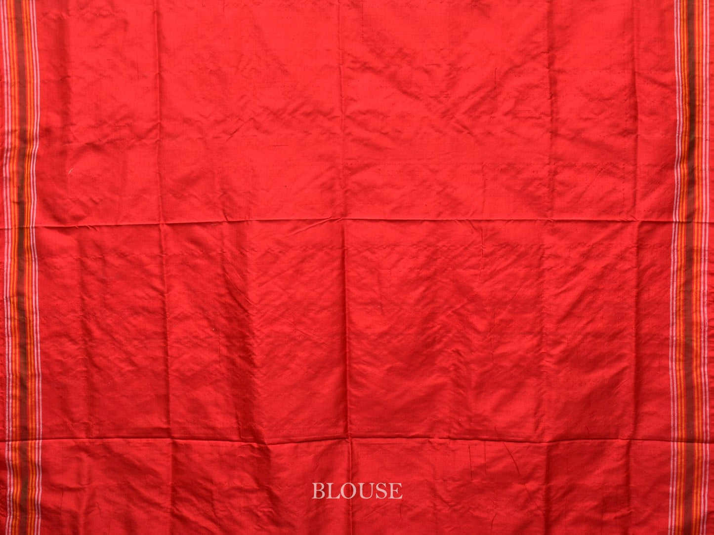 Multicolor Pochampally Double Ikat Silk Handloom Saree with Grill Design i0754