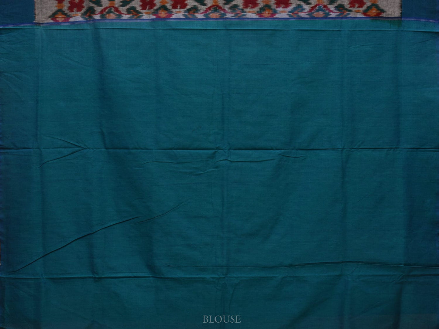 Multicolor Pochampally Ikat Cotton Handloom Saree with All Over Grill Design i0720