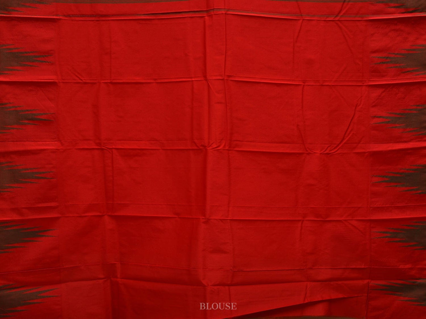 Mustard Kanchipuram Silk Handloom Saree with Big Temple Border and Contrast Pallu Design k0515