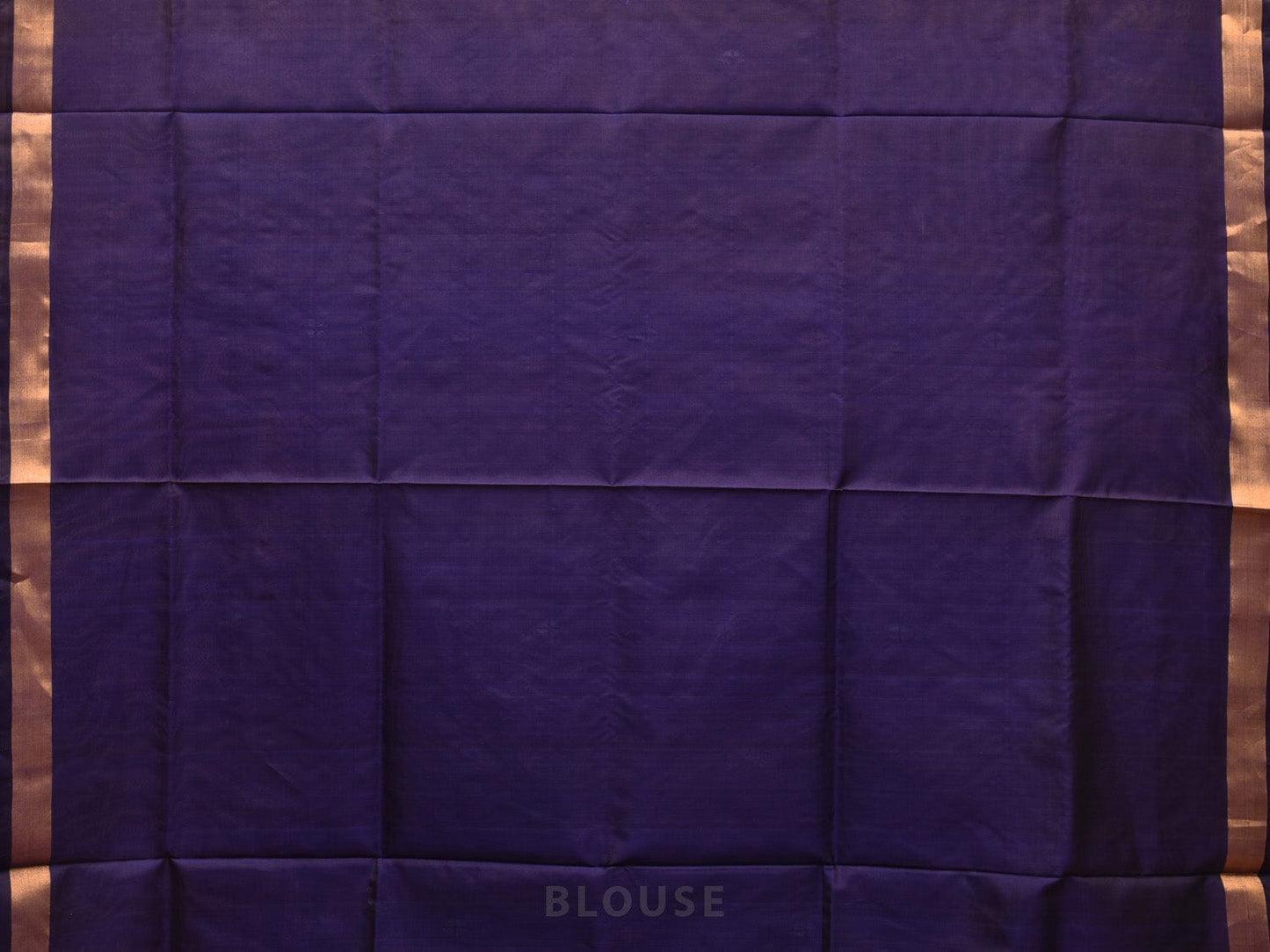 Navy Uppada Silk Handloom Saree with Floral Buta Pallu Design u2065