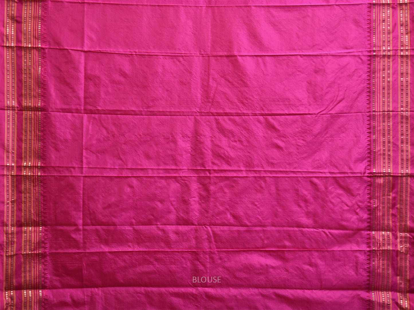 Yellow and Pink Narayanpet Silk Saree with Checks Design np1223