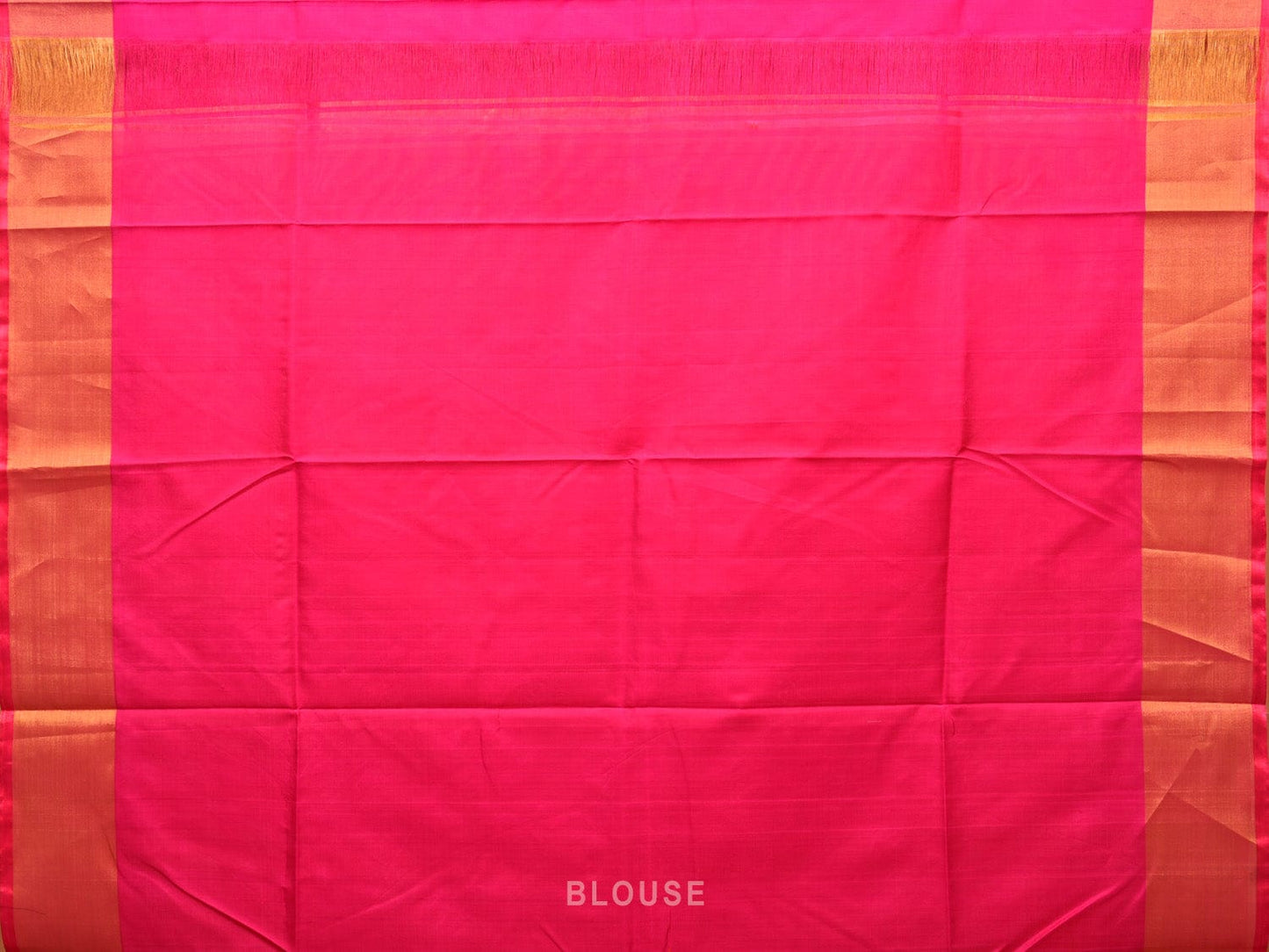 Orange and Pink Uppada Silk Handloom Saree with Buta Design u2005