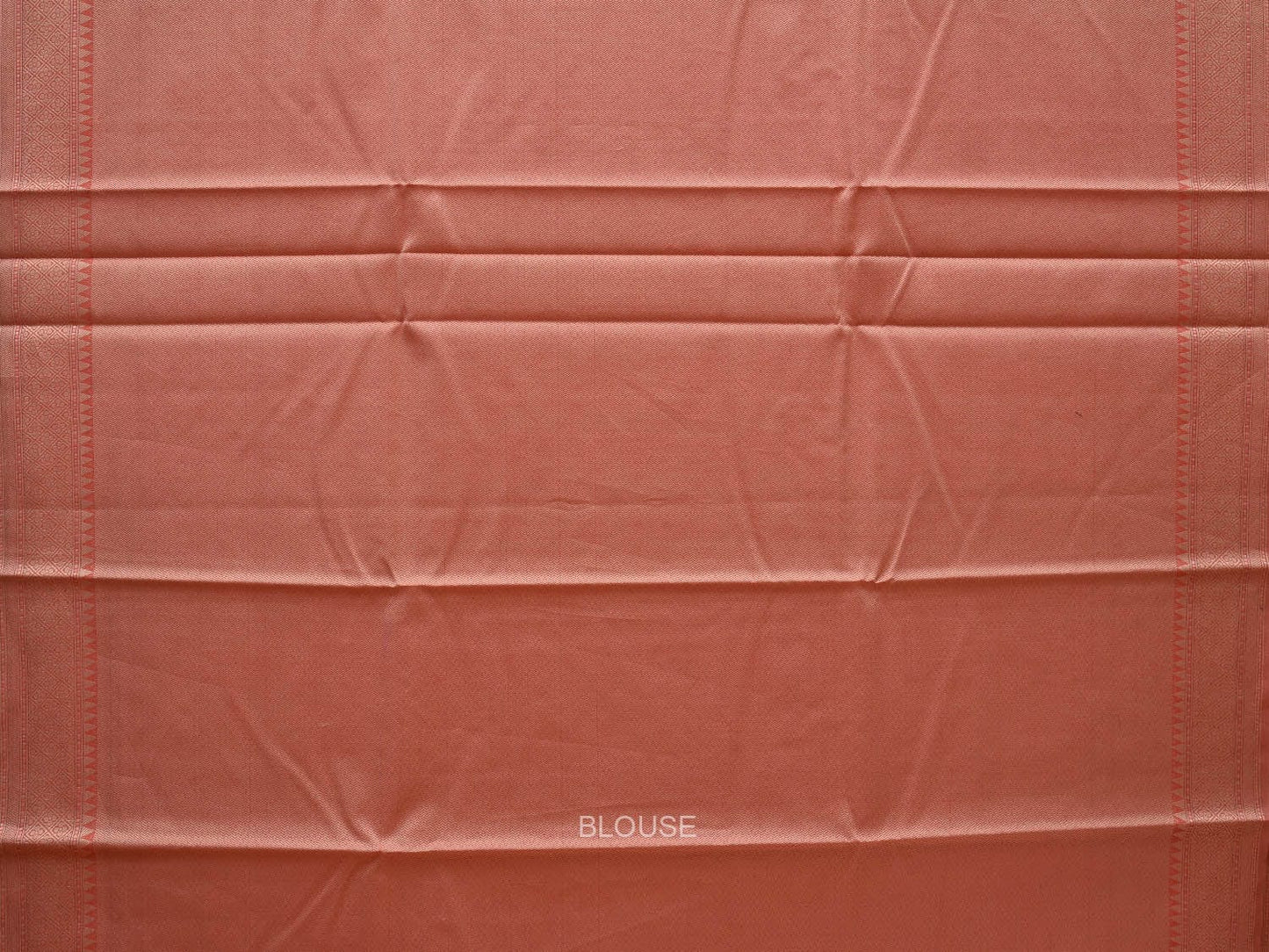 Peach Cut Work Sico Cotton Saree with All Over Banaras Design o0373