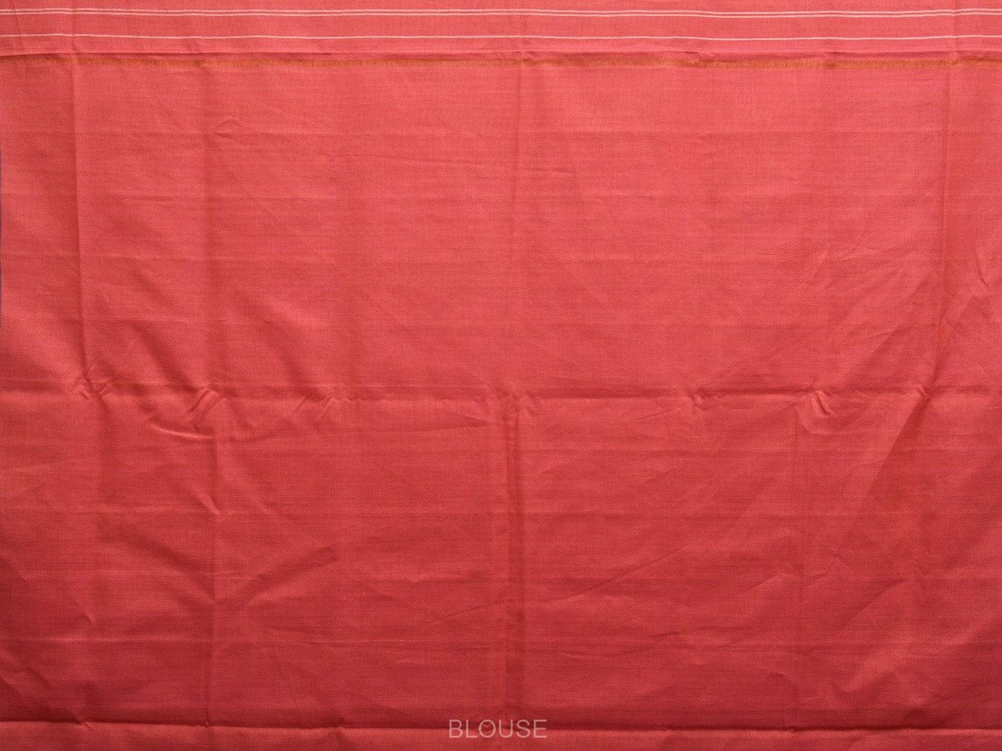 Peach Pochampally Ikat Cotton Handloom Saree with All Over Design i0869