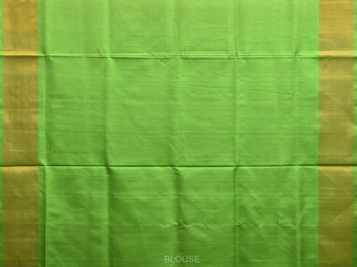 Pink and Green Uppada Plain Silk Handloom Saree with Contrast Pallu Design u2235