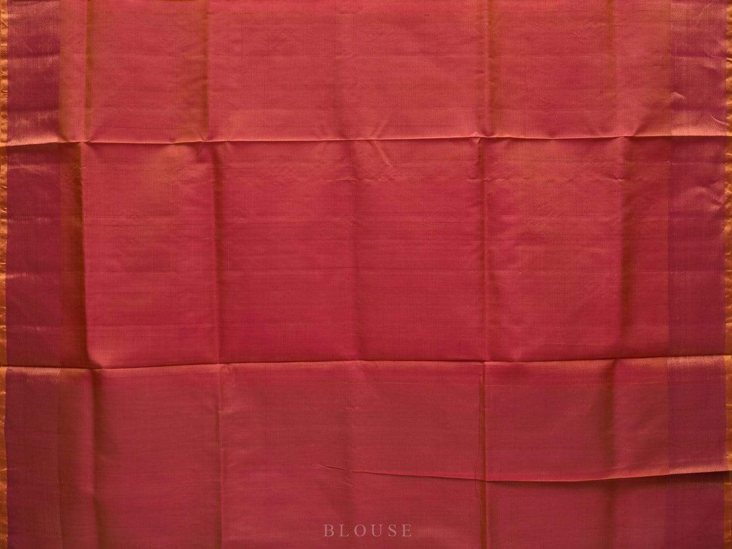 Pink and Mustard Uppada Silk Handloom Saree with Buta and Contrast Pallu Design u1813