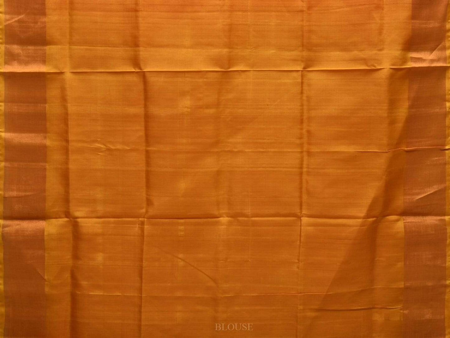 Pink and Yellow Uppada Silk Handloom Plain Saree with Contrast Pallu Design u1802