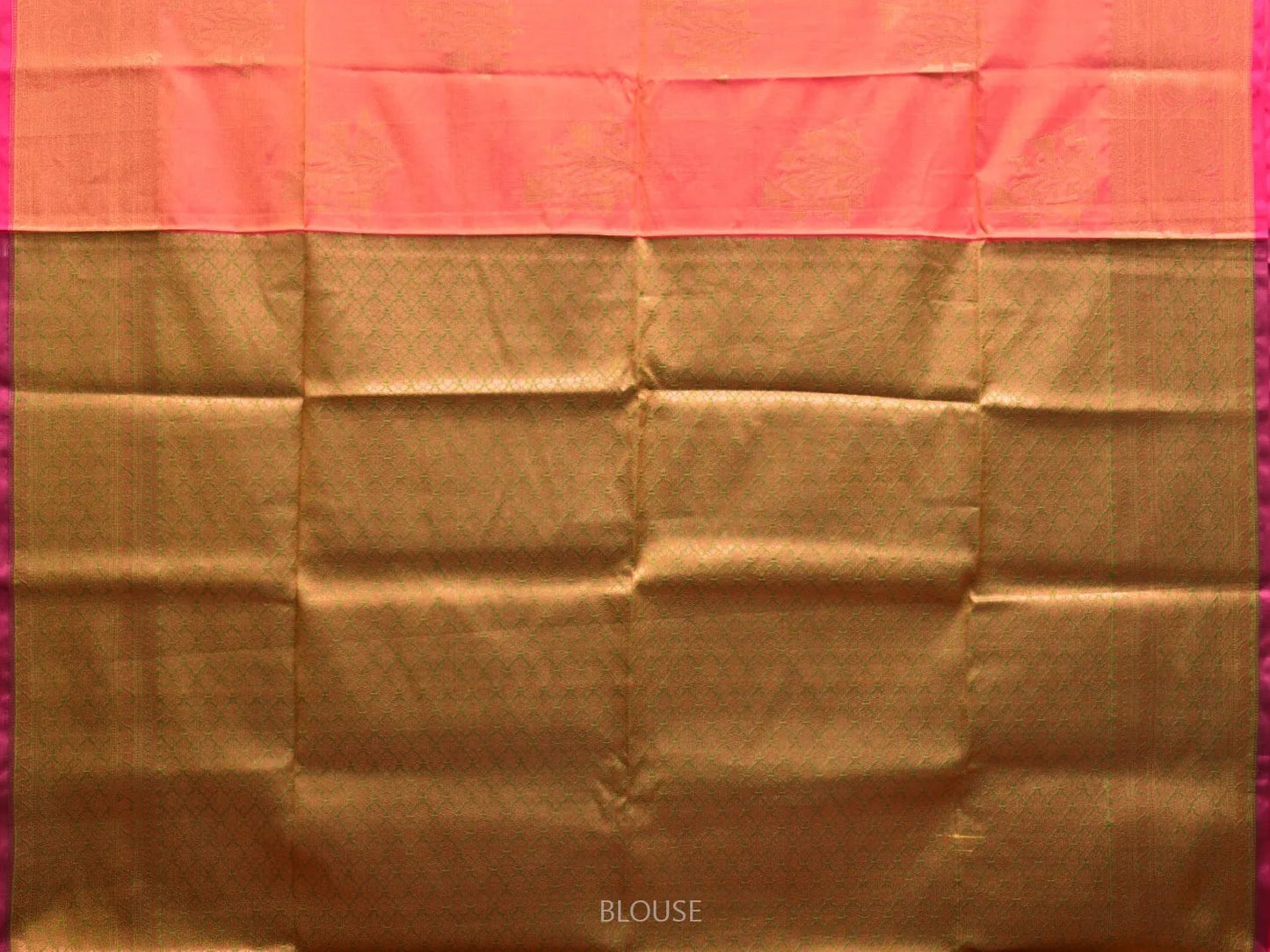 Pink Banaras Katan Silk Saree with Border and Body Butta Design b0052ds