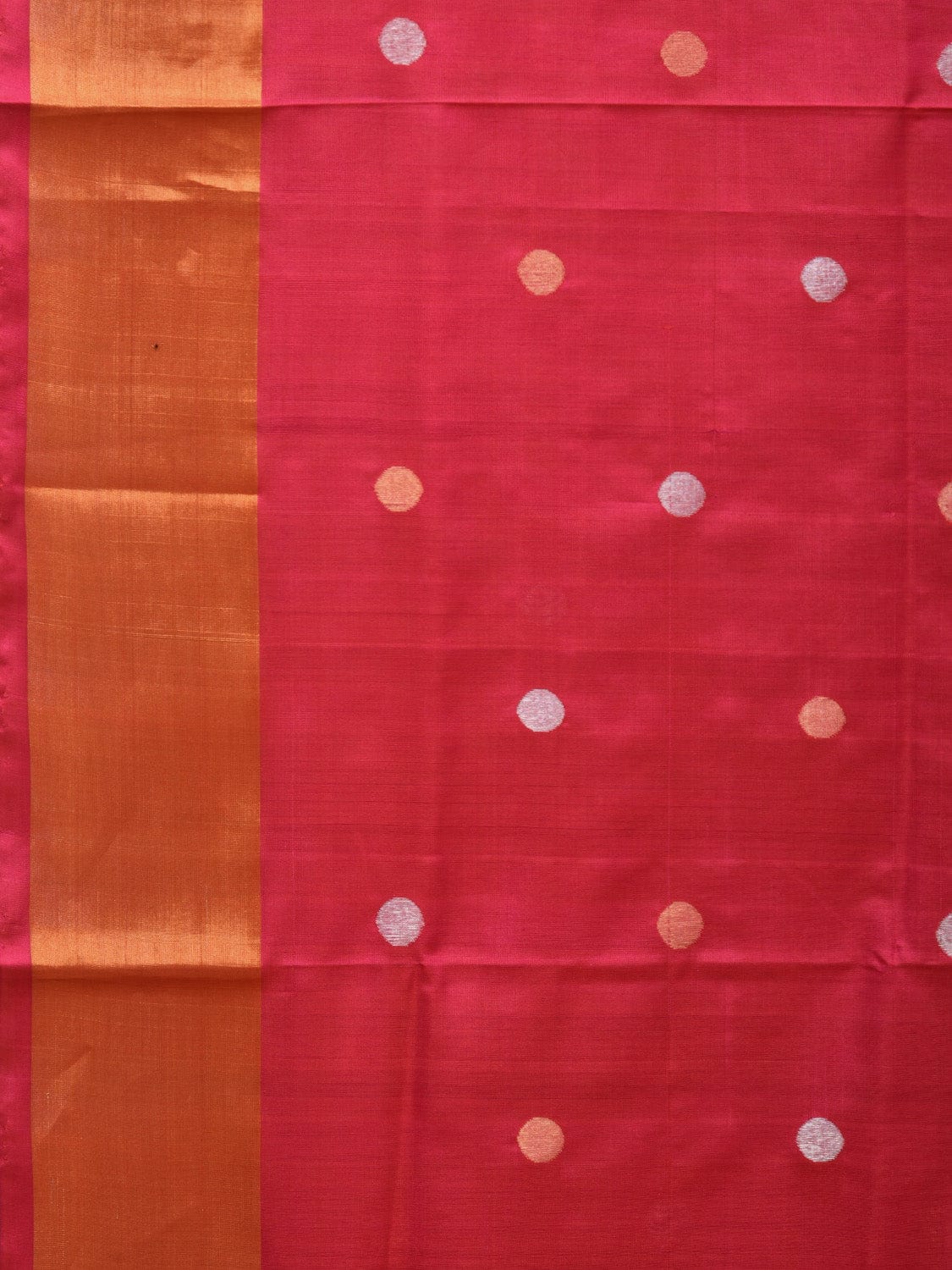 Pink Uppada Silk Handloom Saree with Birds Pallu Design u2188