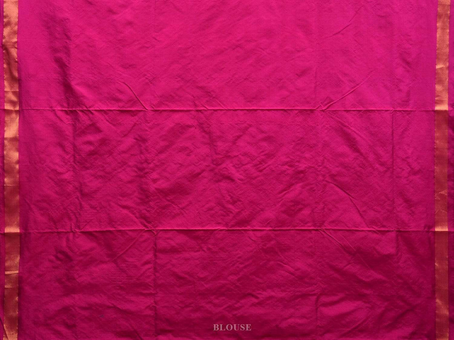 Pink Uppada Silk Handloom Saree with Jamdani Pallu Design u1822