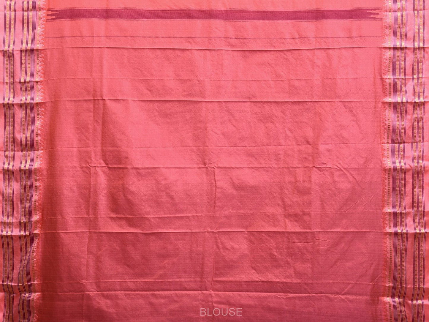 Purple and Baby Pink Narayanpet Silk Handloom Saree with Checks Design np0935