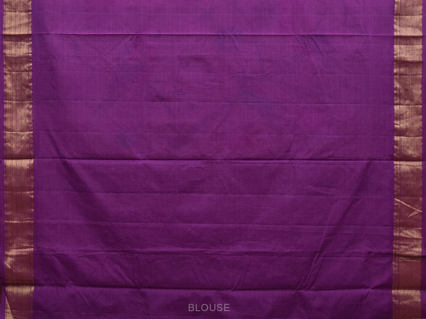 Purple Paithani Cotton Handloom Saree with Parrot Pallu Design p0439