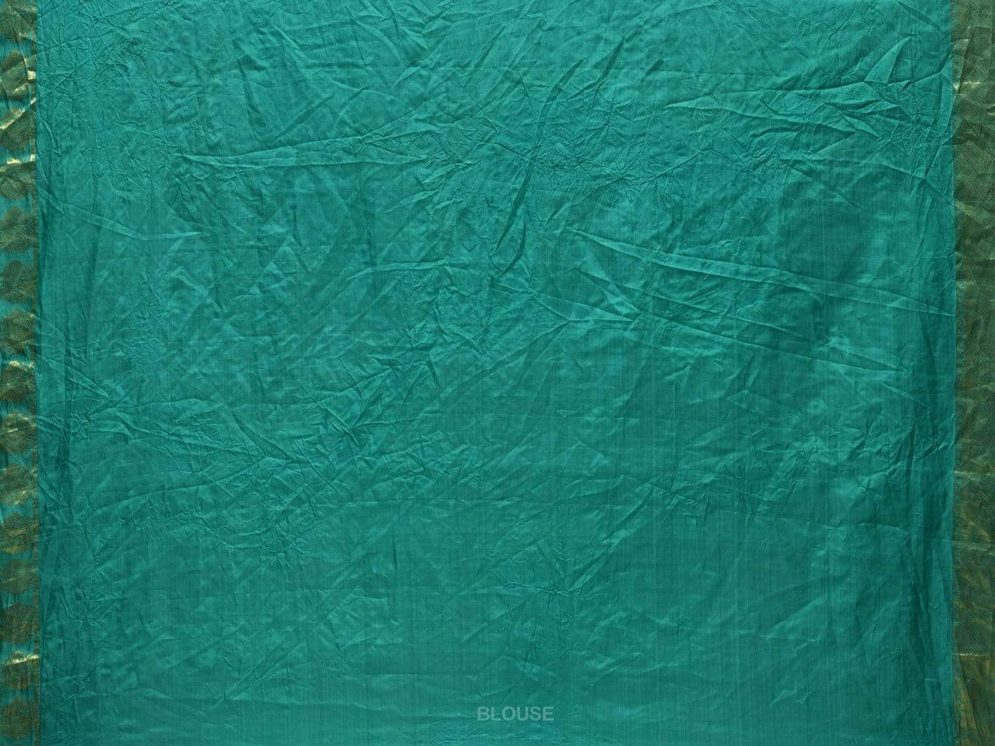 Red and Turquoise Bandhani Kanchipuram Silk Handloom Saree with Zari Checks Design bn0304