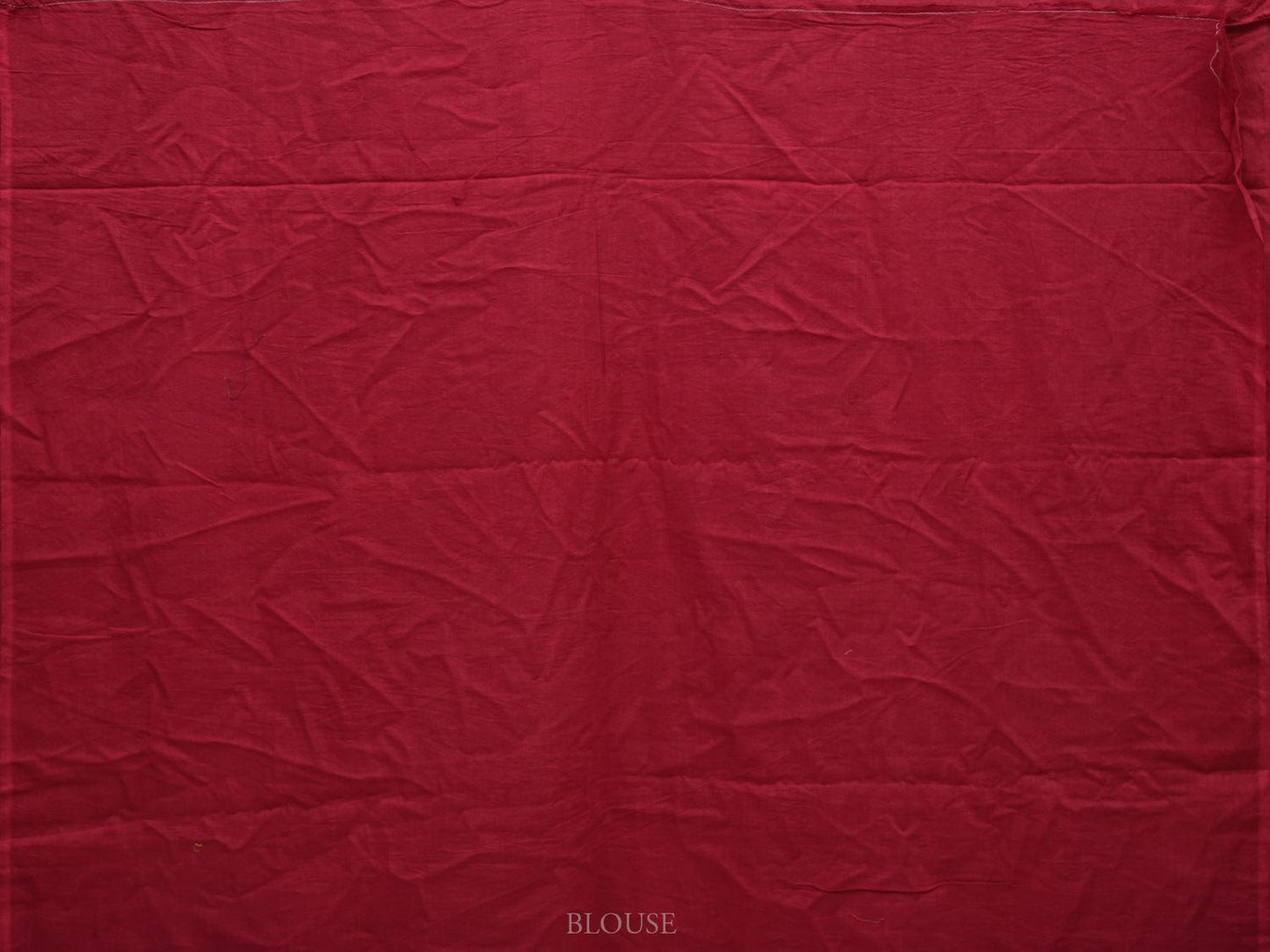 Red Shibori Cotton Silk Saree with All Over Design o0369