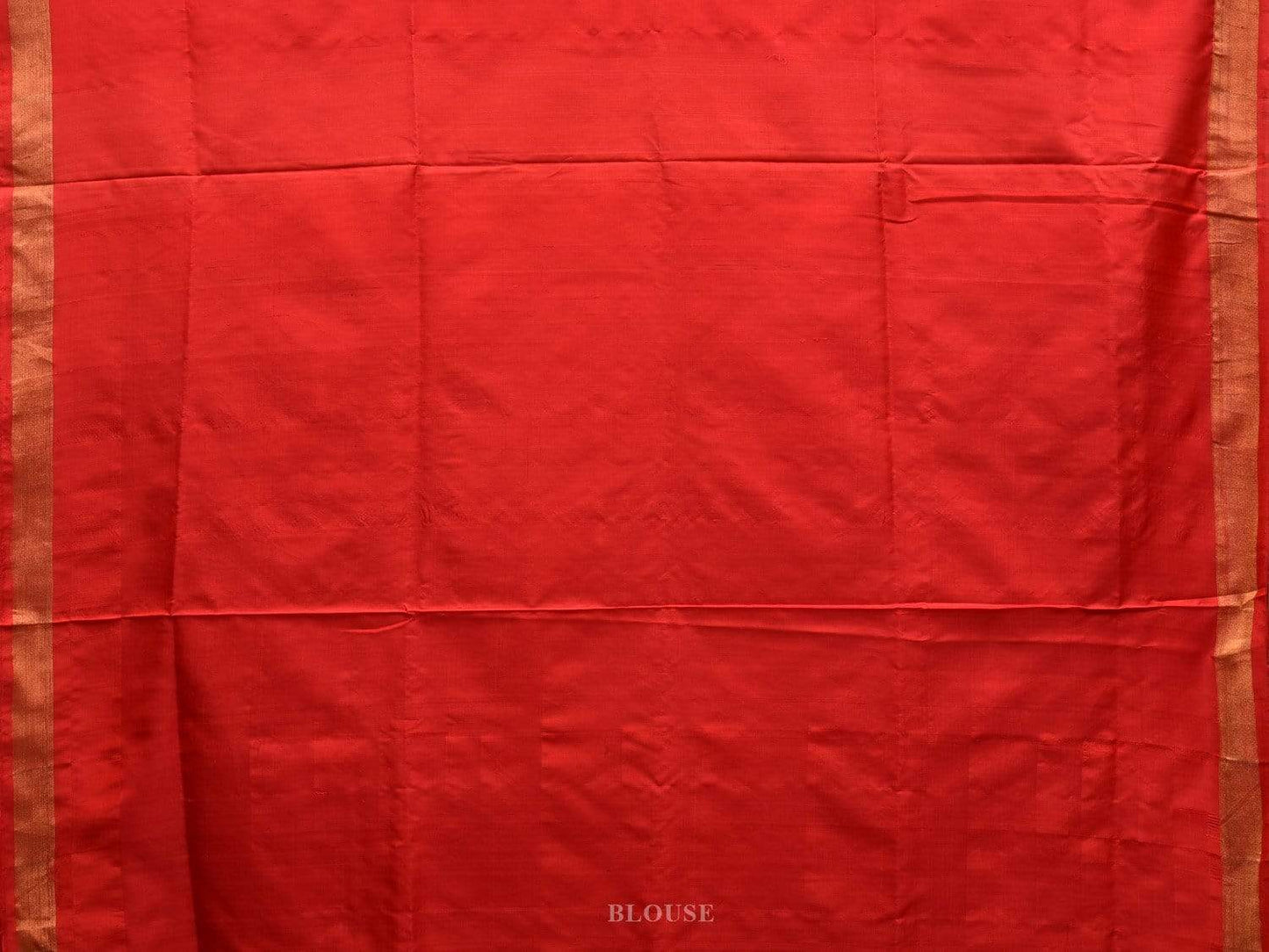 Red Uppada Silk Handloom Saree with Floral Pallu Design u1820