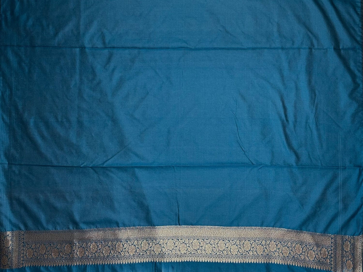 Royal Blue Antique Zari Banaras Katan Intricate Allover Brocade Saree withBorder and Pallu Design b0314ds