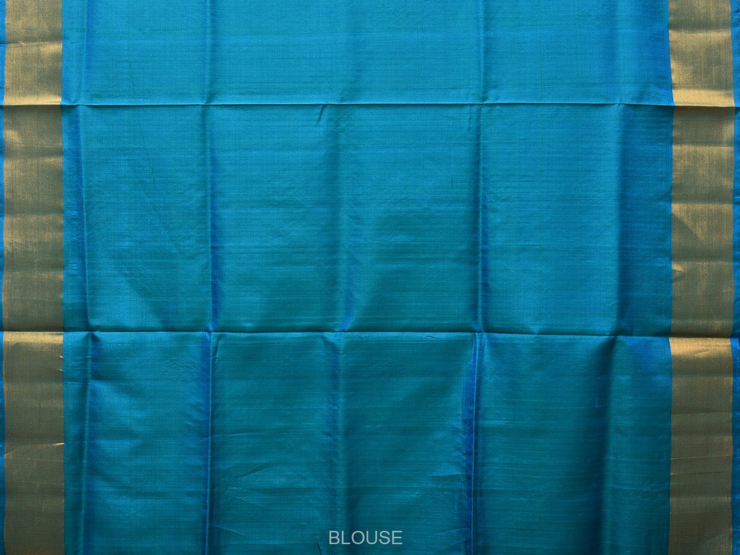 Sea Green and Blue Uppada Silk Handloom Saree with Body Buta and Checks Design u2202