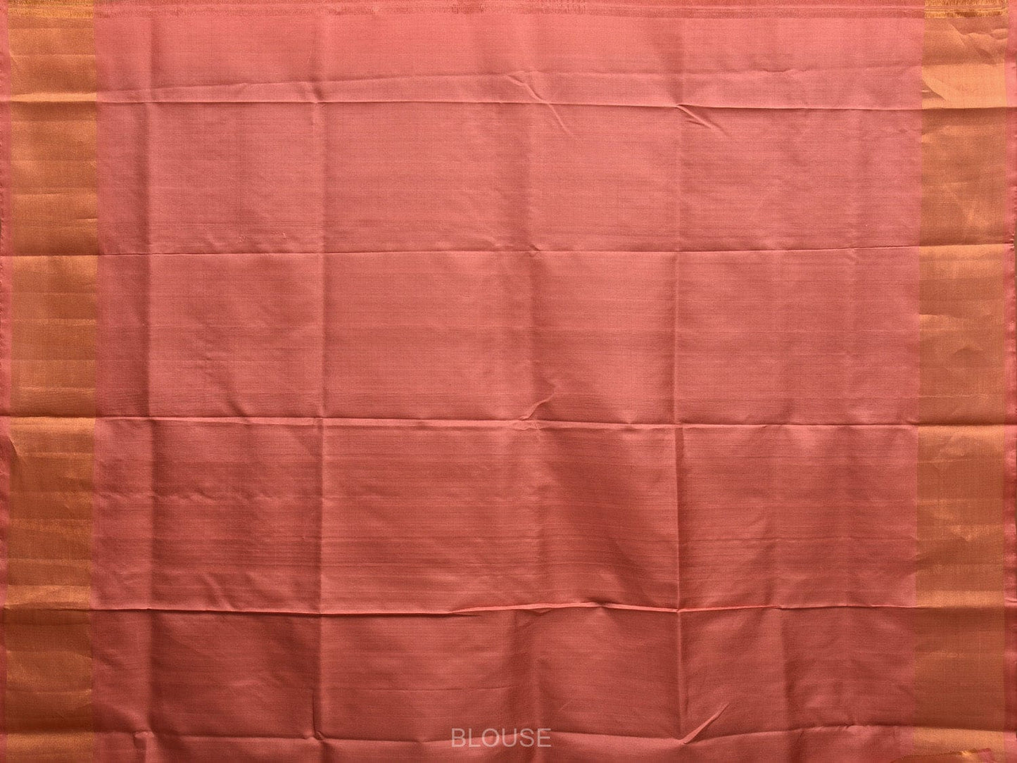 Sea Green and Peach Uppada Plain Silk Handloom Saree with Buta and Contrast Pallu Design u2244