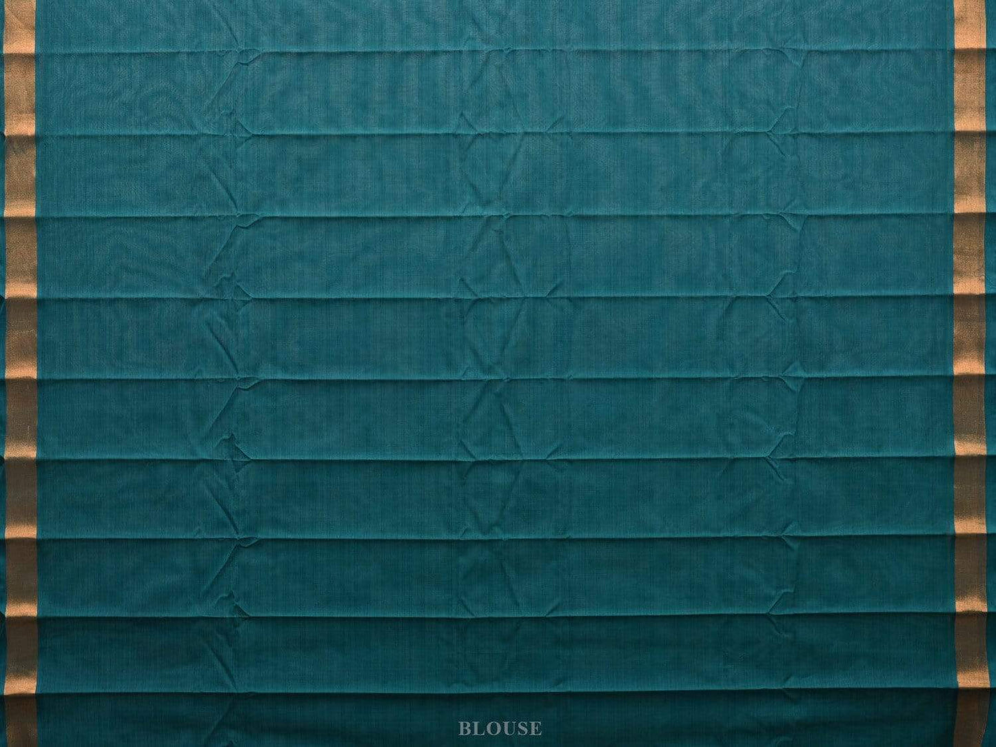 Teal Uppada Cotton Handloom Saree with Assorted Buta Pallu Design u1816