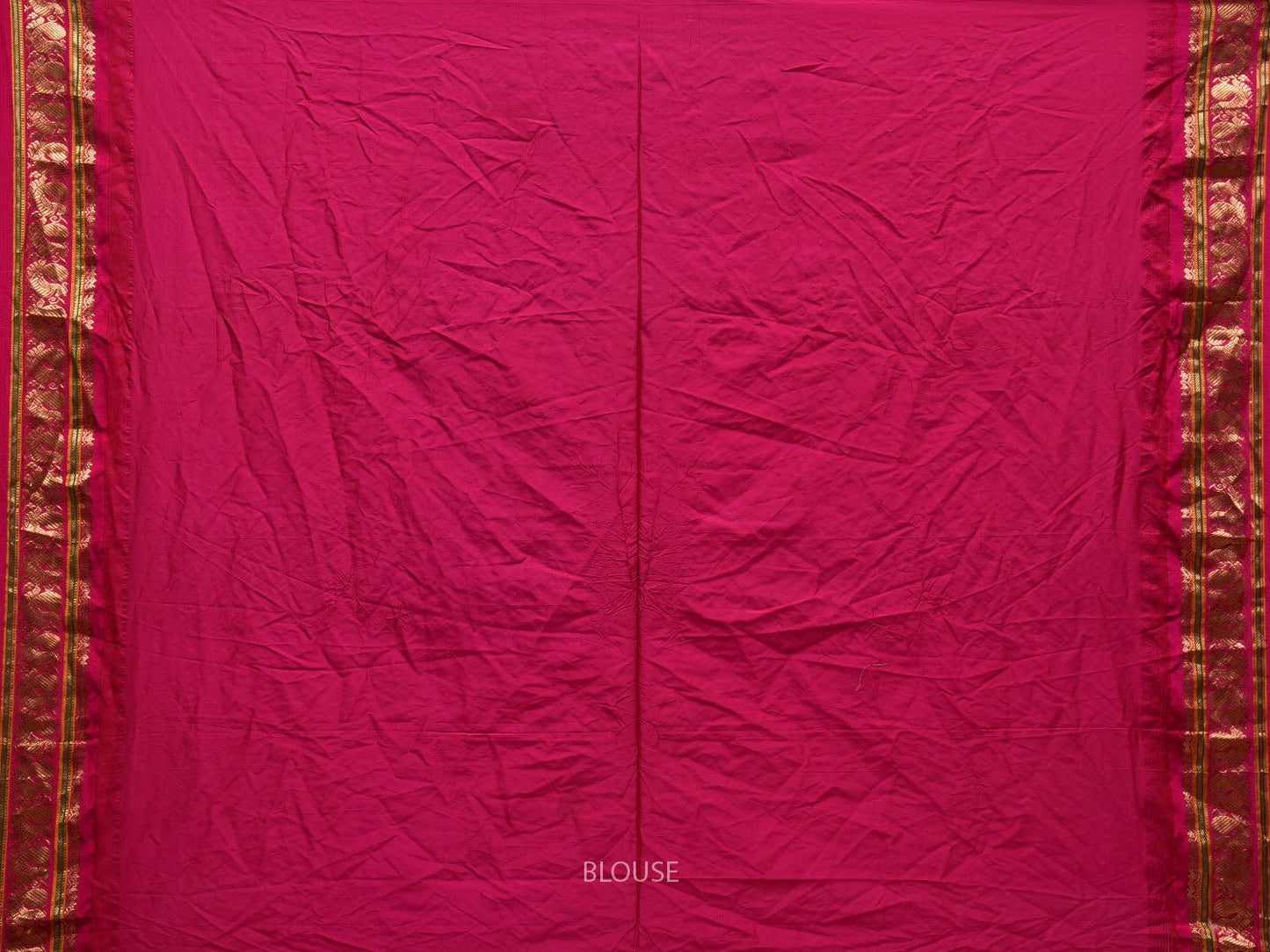 Turquoise and Pink Bandhani Gadwal Silk Handloom Saree with Pallu and Border Design bn0344