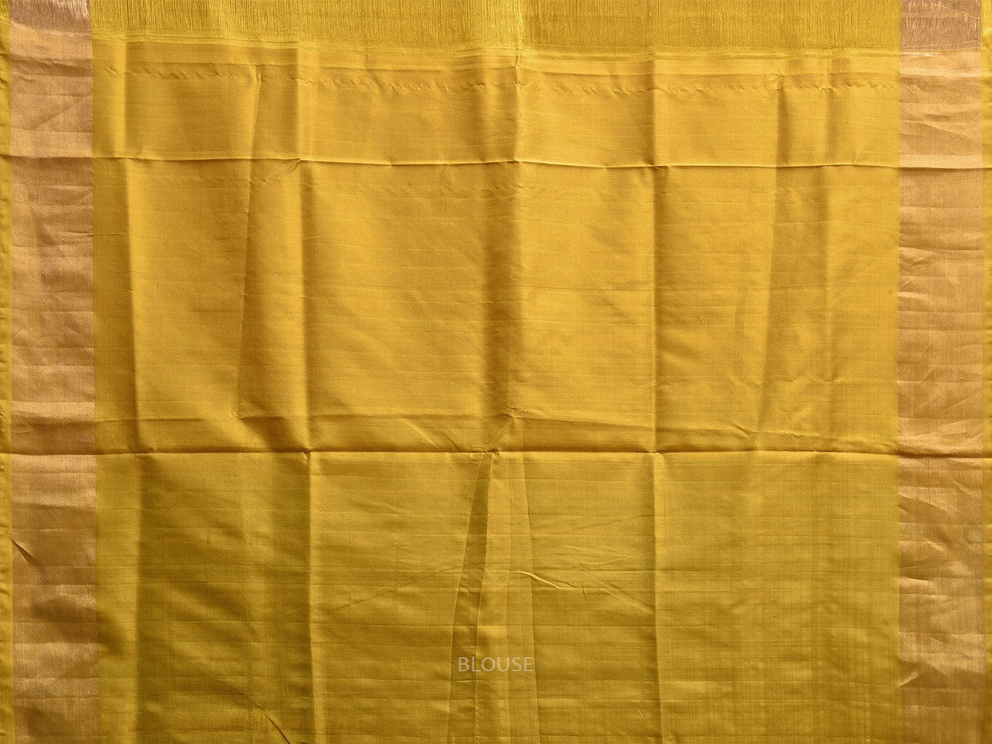 Turquoise and Yellow Uppada Silk Handloom Saree with Big Checks Design u2367