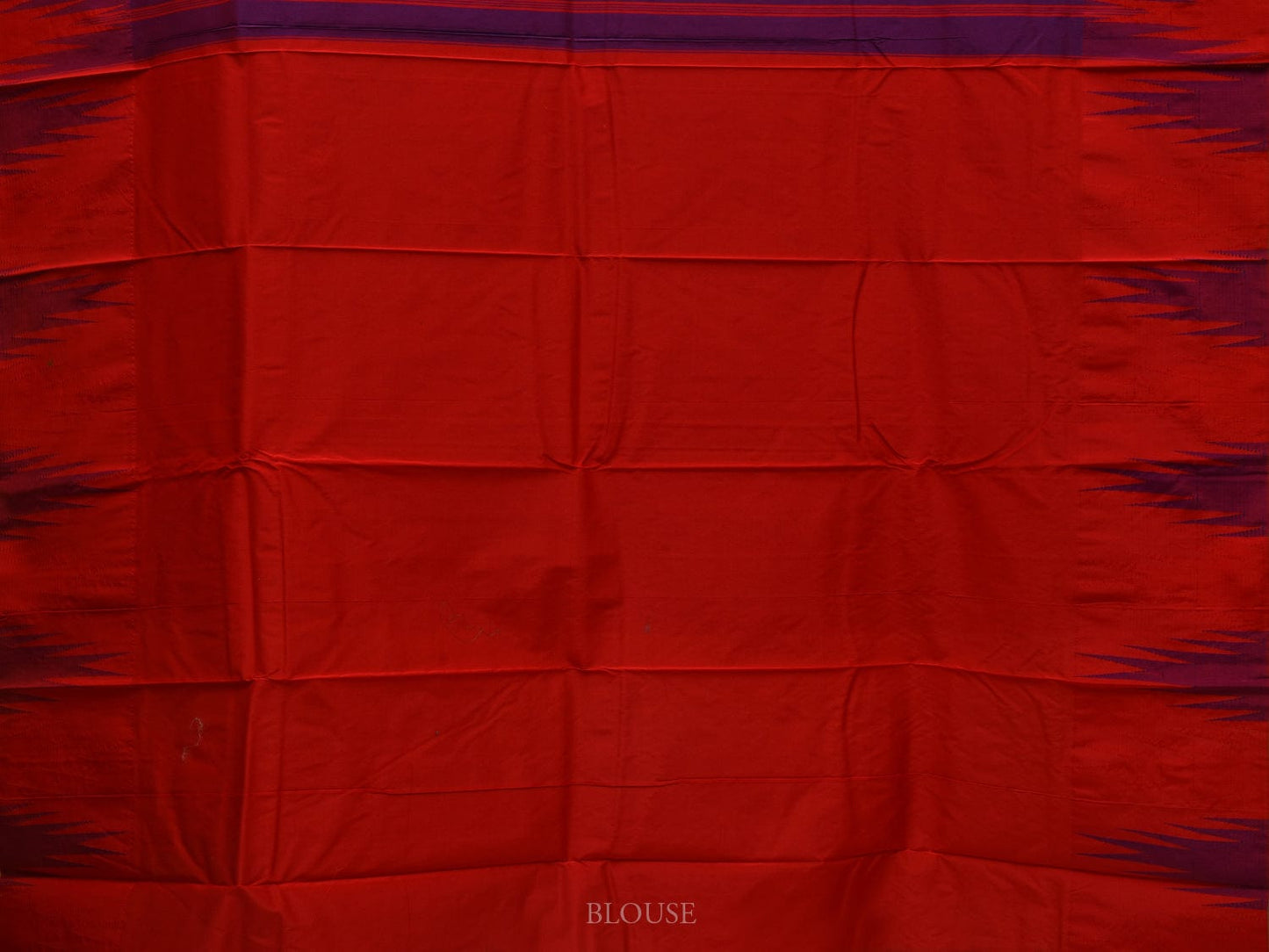 Turquoise Kanchipuram Silk Handloom Saree with Big Temple Border Design k0523