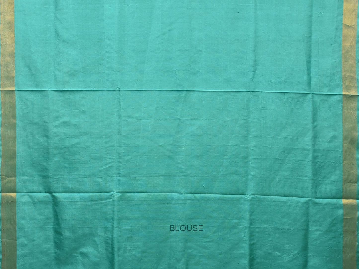Turquoise Uppada Silk Handloom Saree with All Over Grill Design u1993