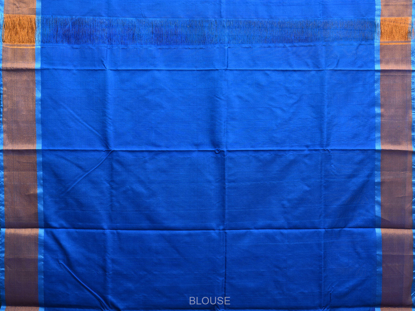 Dark Blue and Blue Uppada Silk Handloom Saree with Body Buta and Contrast Pallu Design u2267