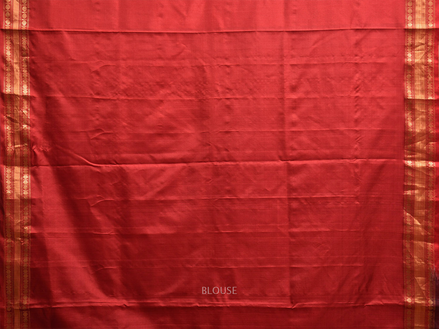 Red Uppada Silk Handloom Saree with Karpur Pallu Design u2323