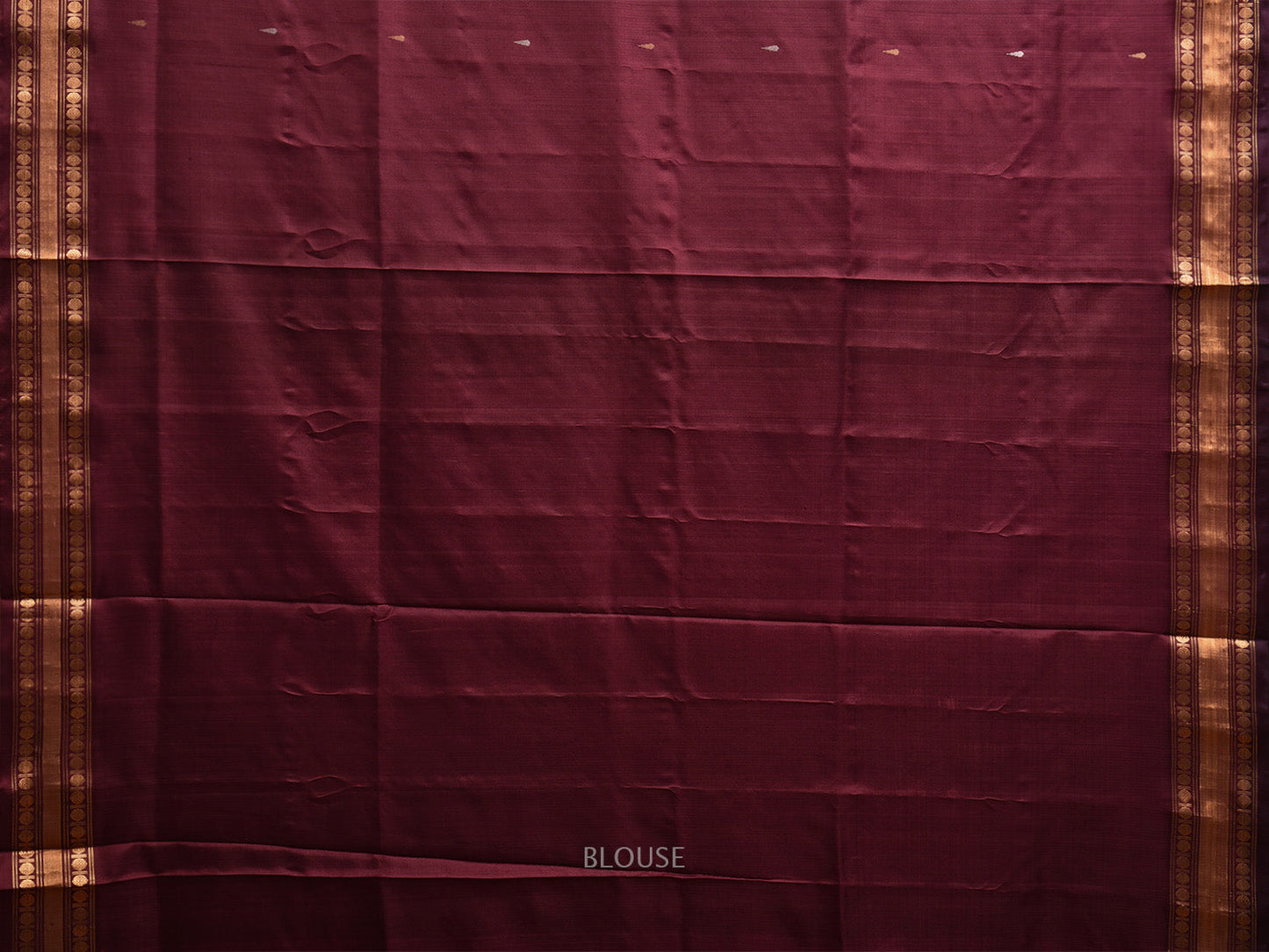 Brown Uppada Silk Handloom Saree with Karpur Pallu Design u2328