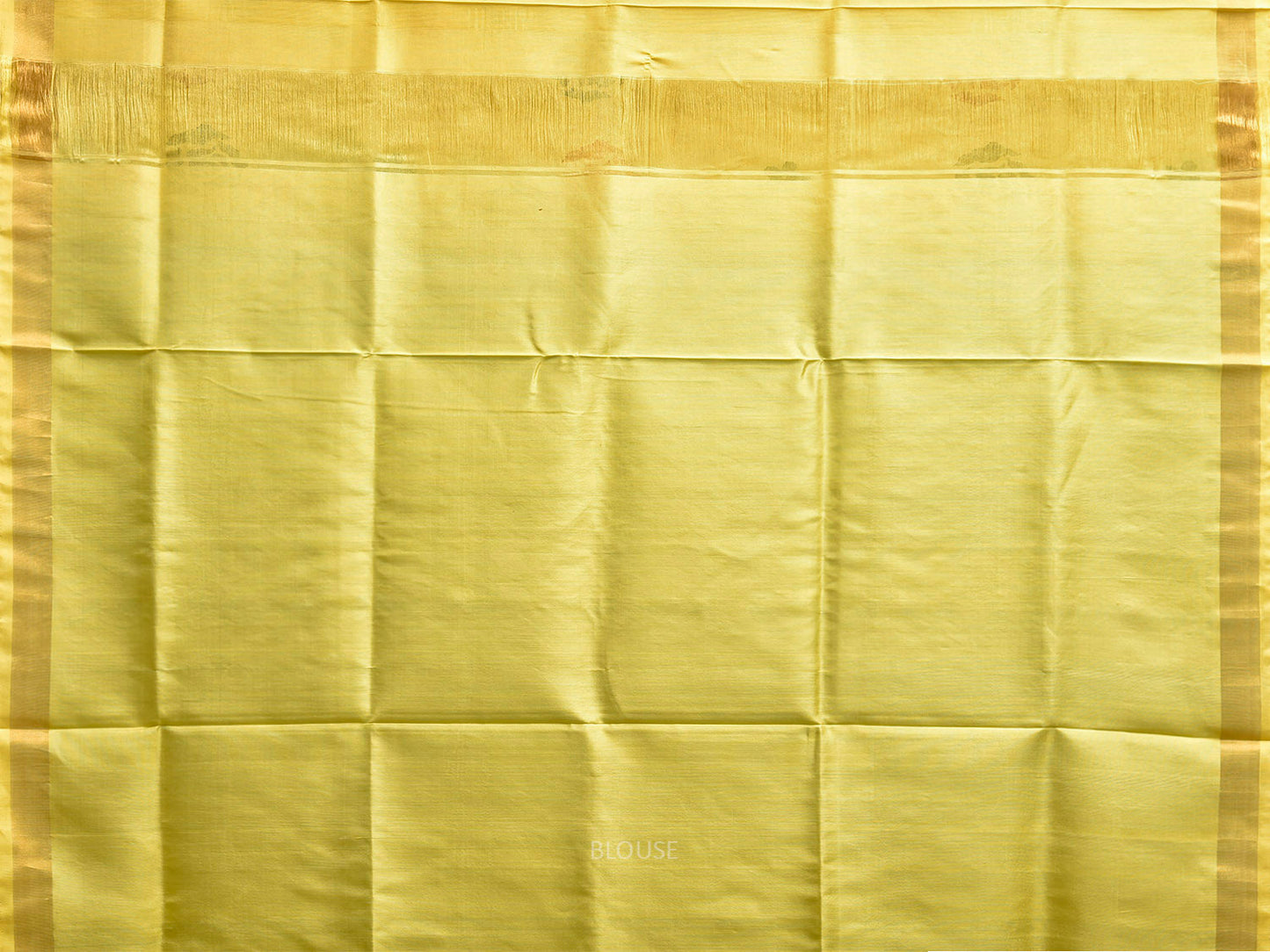 Turquoise and Yellow Uppada Silk Handloom Saree with Floral Pallu Design u2416