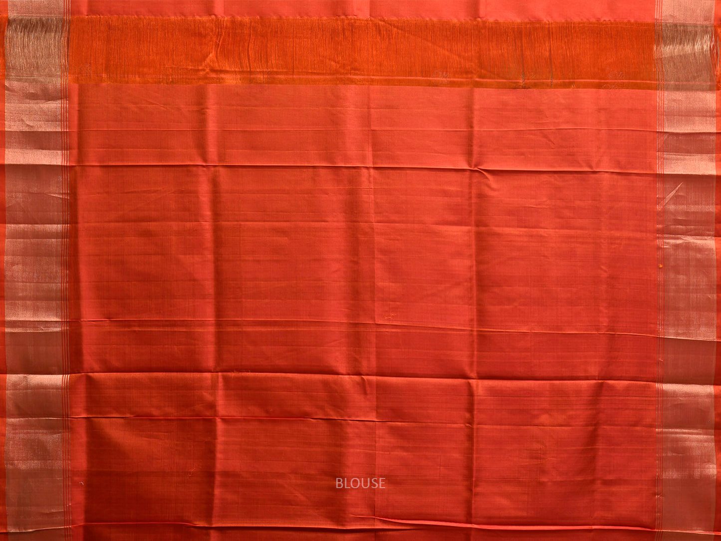 Olive and Orange Uppada Silk Handloom Saree with Body Buta Design u2435
