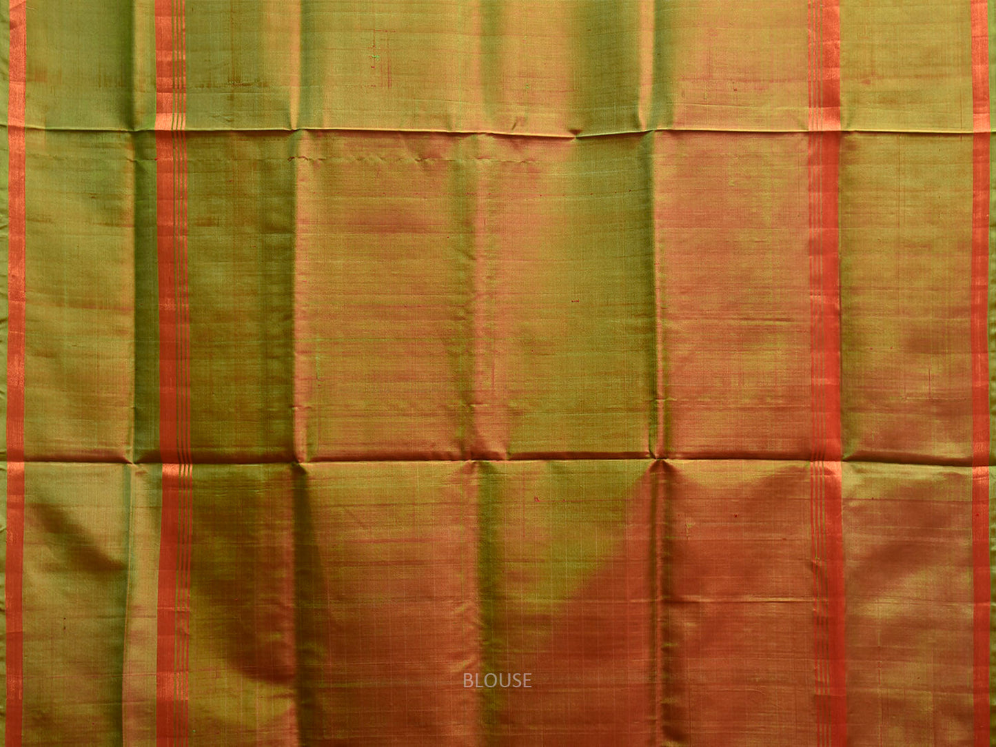 Pink and Olive Uppada Silk Handloom Saree with Checks Design u2439