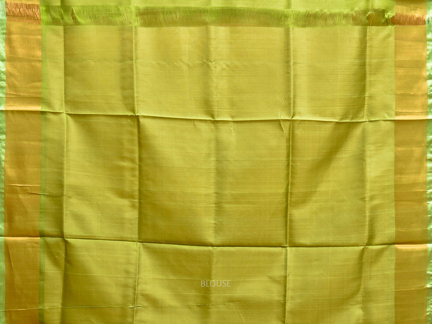Peach and Light Green Uppada Silk Handloom Saree with Contrast Pallu Design u2451