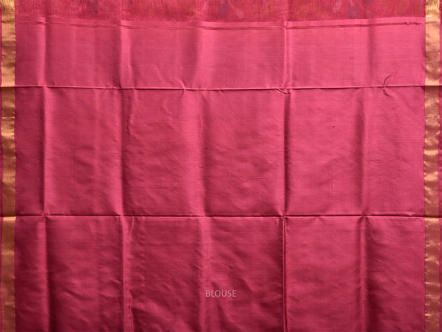 Grey and Pink Uppada Silk Handloom Saree with Floral and Animals Pallu Design u2474