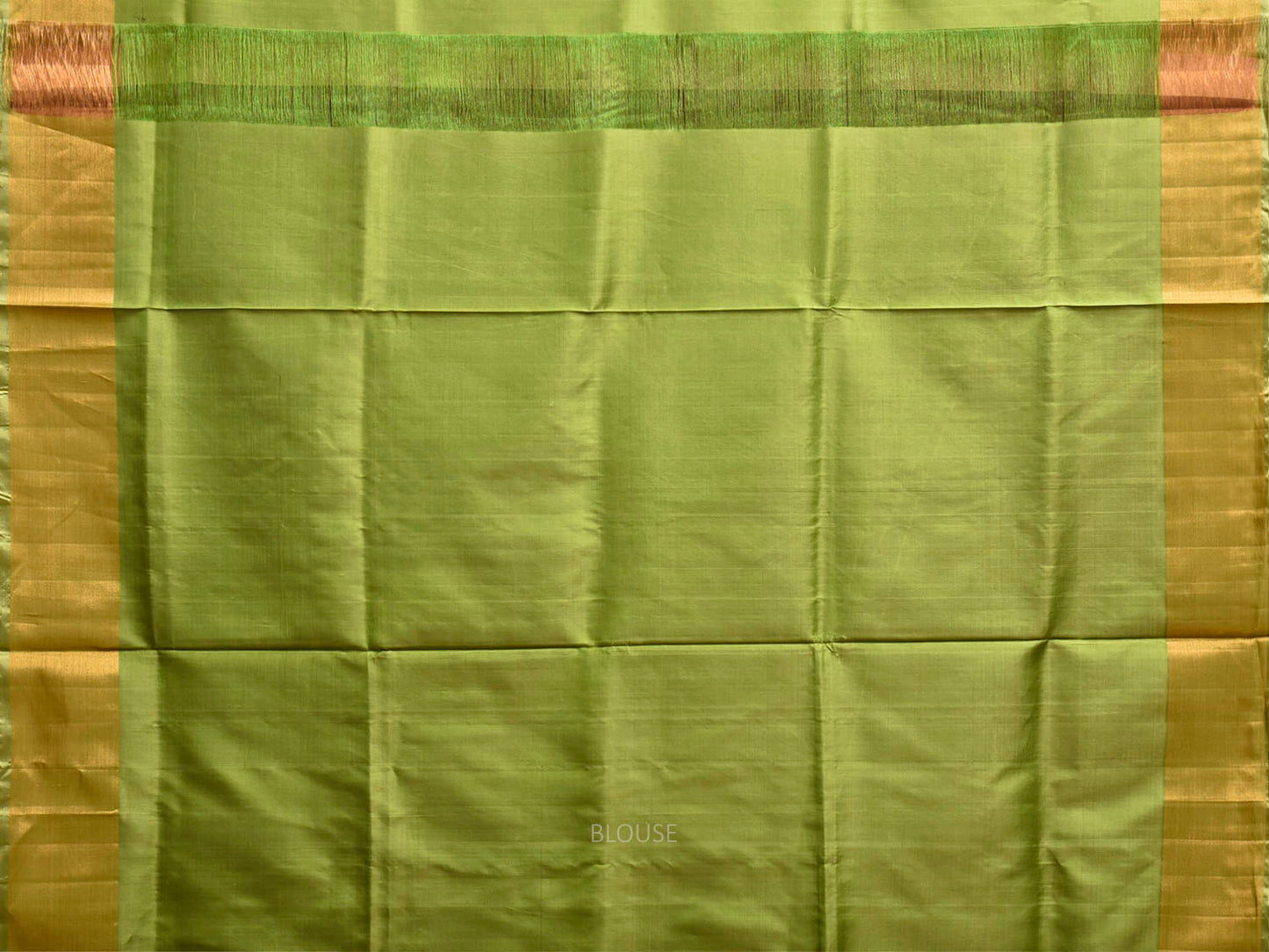 Brown and Green Uppada Pure Silk Handloom Saree with Floral and Peacock Pallu Design u2540