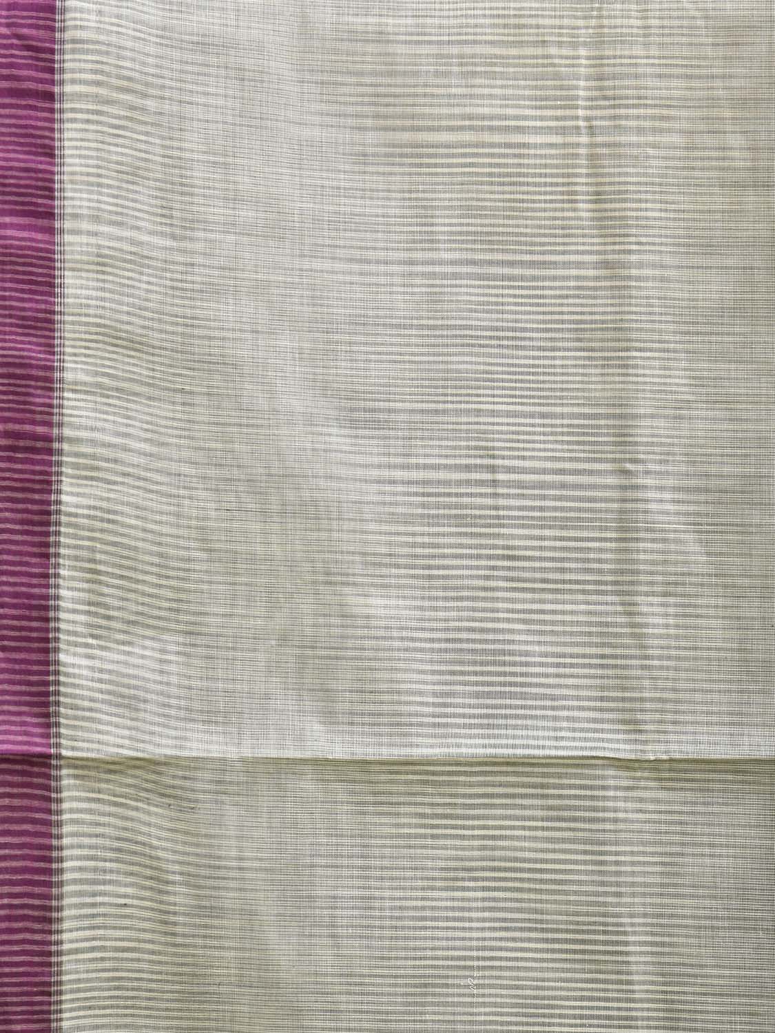 Sea Green Venkatagiri Cotton Saree with Body Pallu Strips Design No Blouse v0188