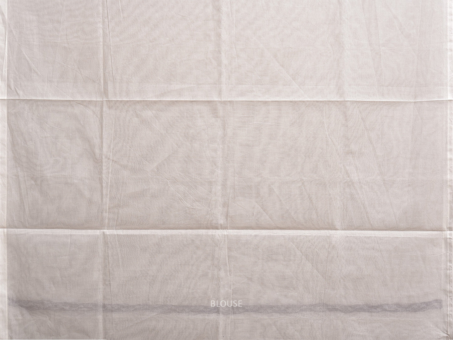 White and Black Venkatagiri Cotton Saree with Strips Body and Pallu Design v0208