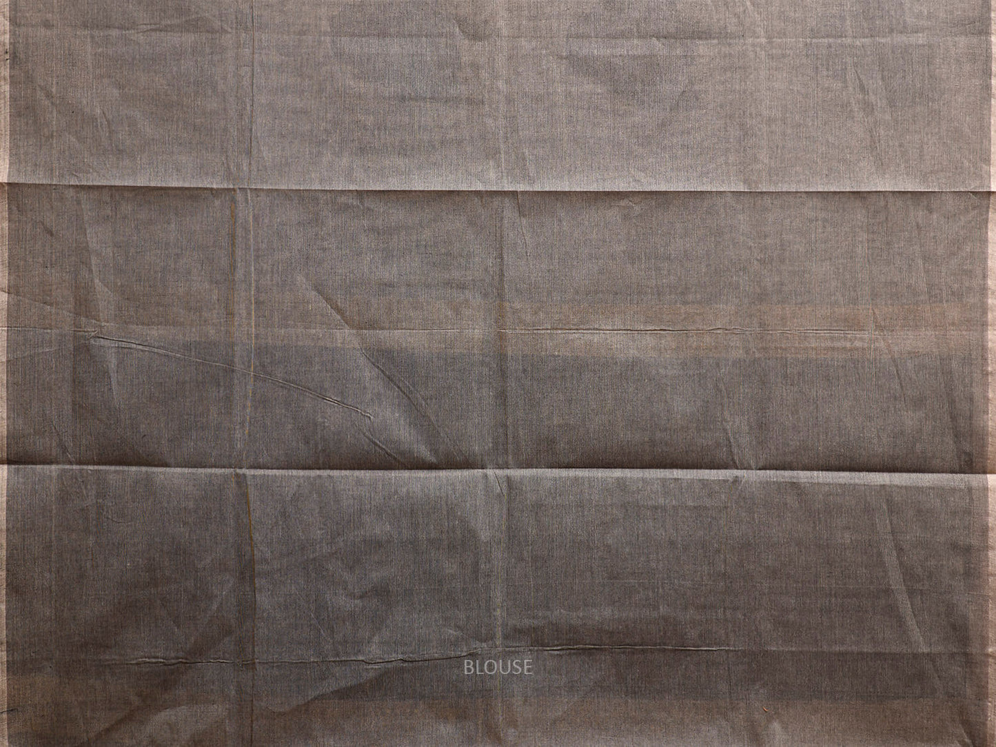 Dark Grey Venkatagiri Cotton Saree with Leaves Buta Design v0218