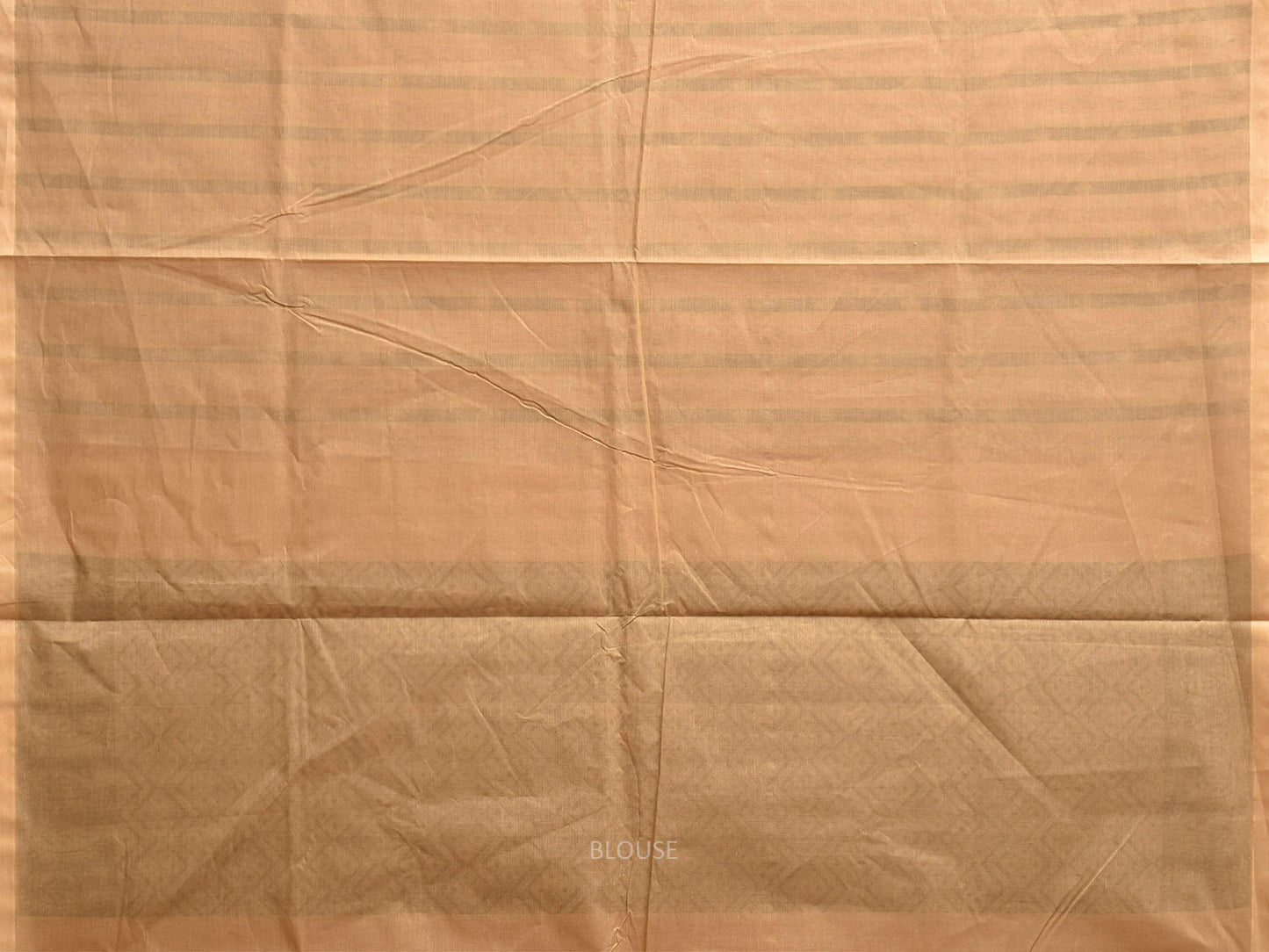 Light Fawn Venkatagiri Cotton Saree with Small Buta and Pallu Design v0241