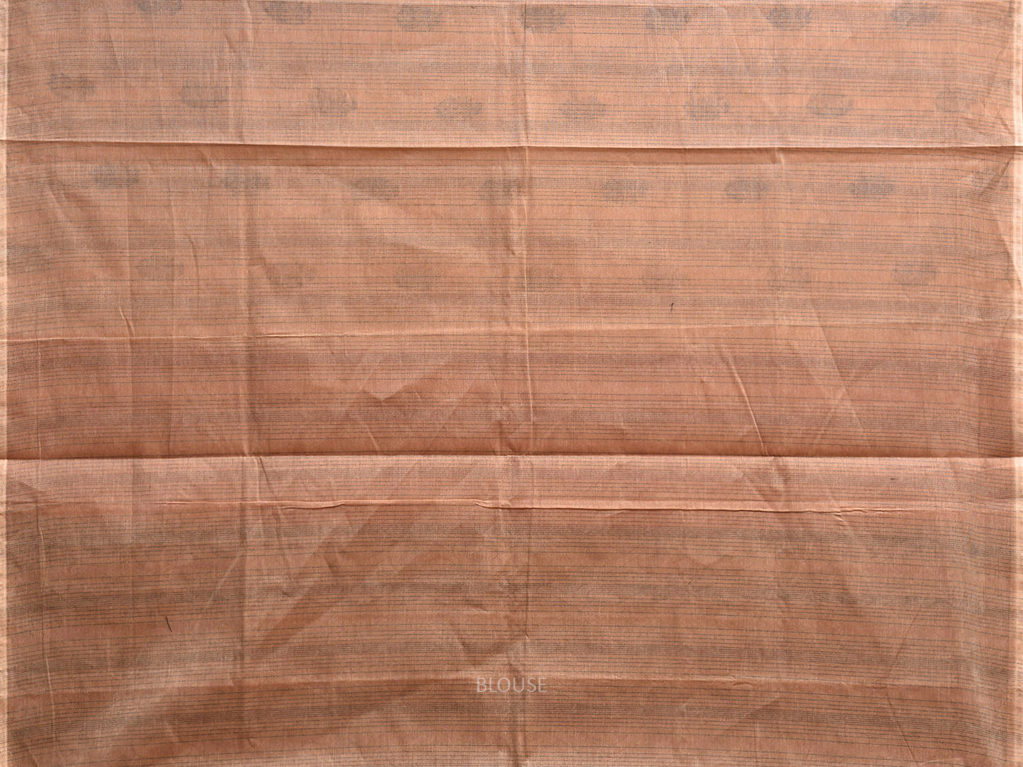 Light Fawn Venkatagiri Cotton Saree with Small Buta and Pallu Design v0244