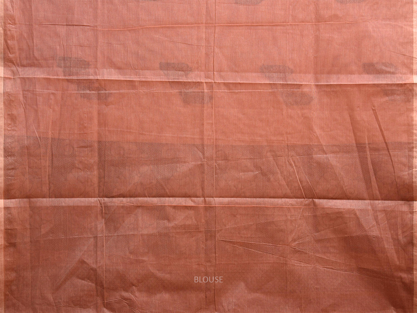 Light Peach Venkatagiri Cotton Saree with Mango Buta and Pallu Design v0266