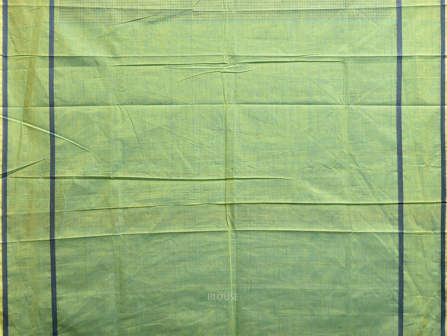 Light Green Venkatagiri Cotton Saree with Checks Design v0286