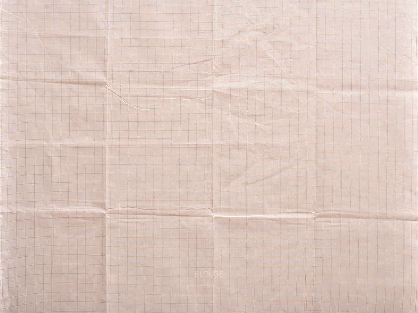 White Venkatagiri Cotton Saree with All Over Checks Design v0315