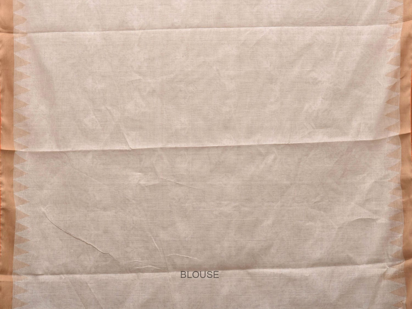 White Khadi Cotton Handloom Saree with All Over Assorted Buta Design kh0595