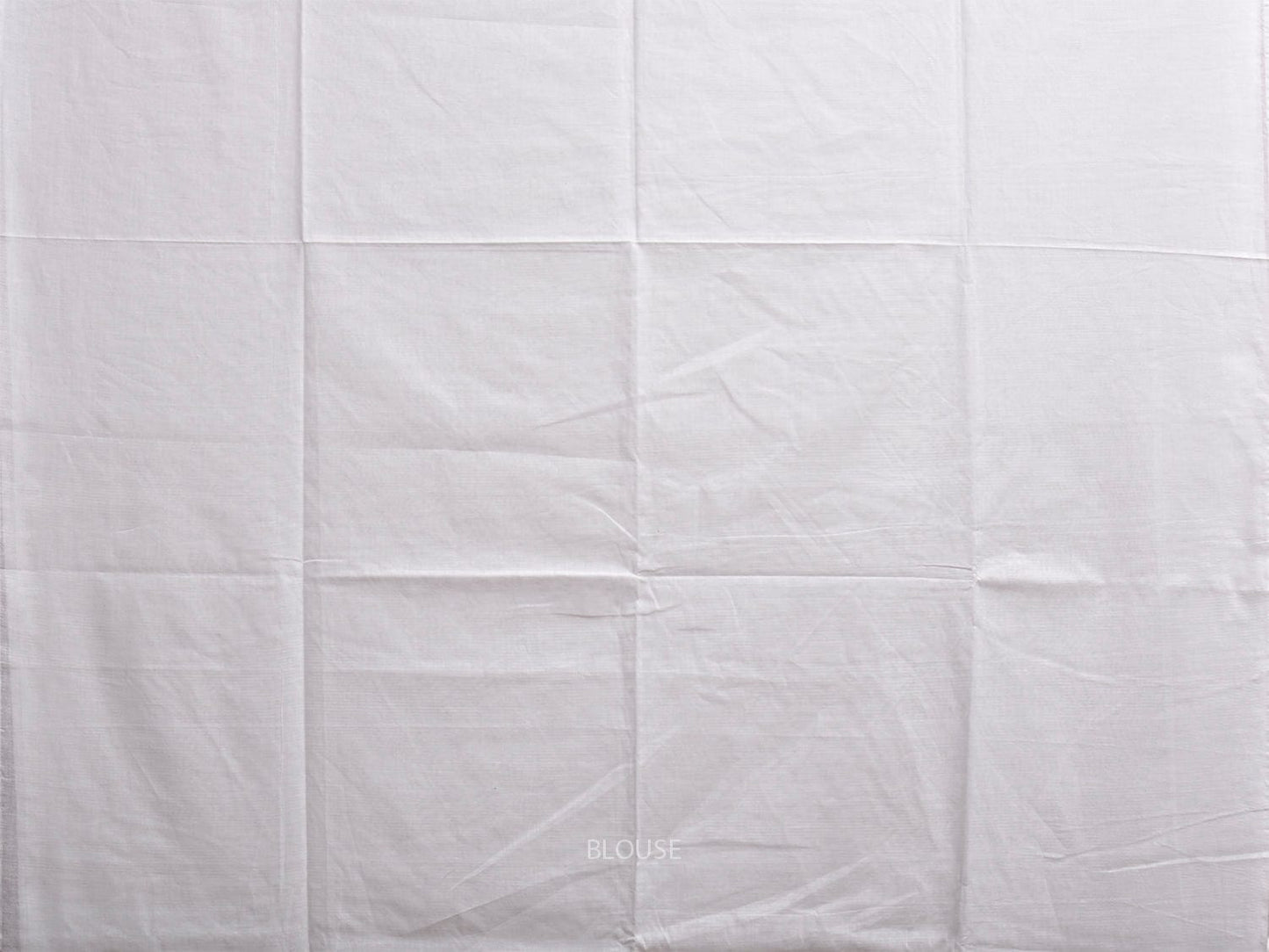 White Venkatagiri Cotton Saree with Strips Pallu Design v0147