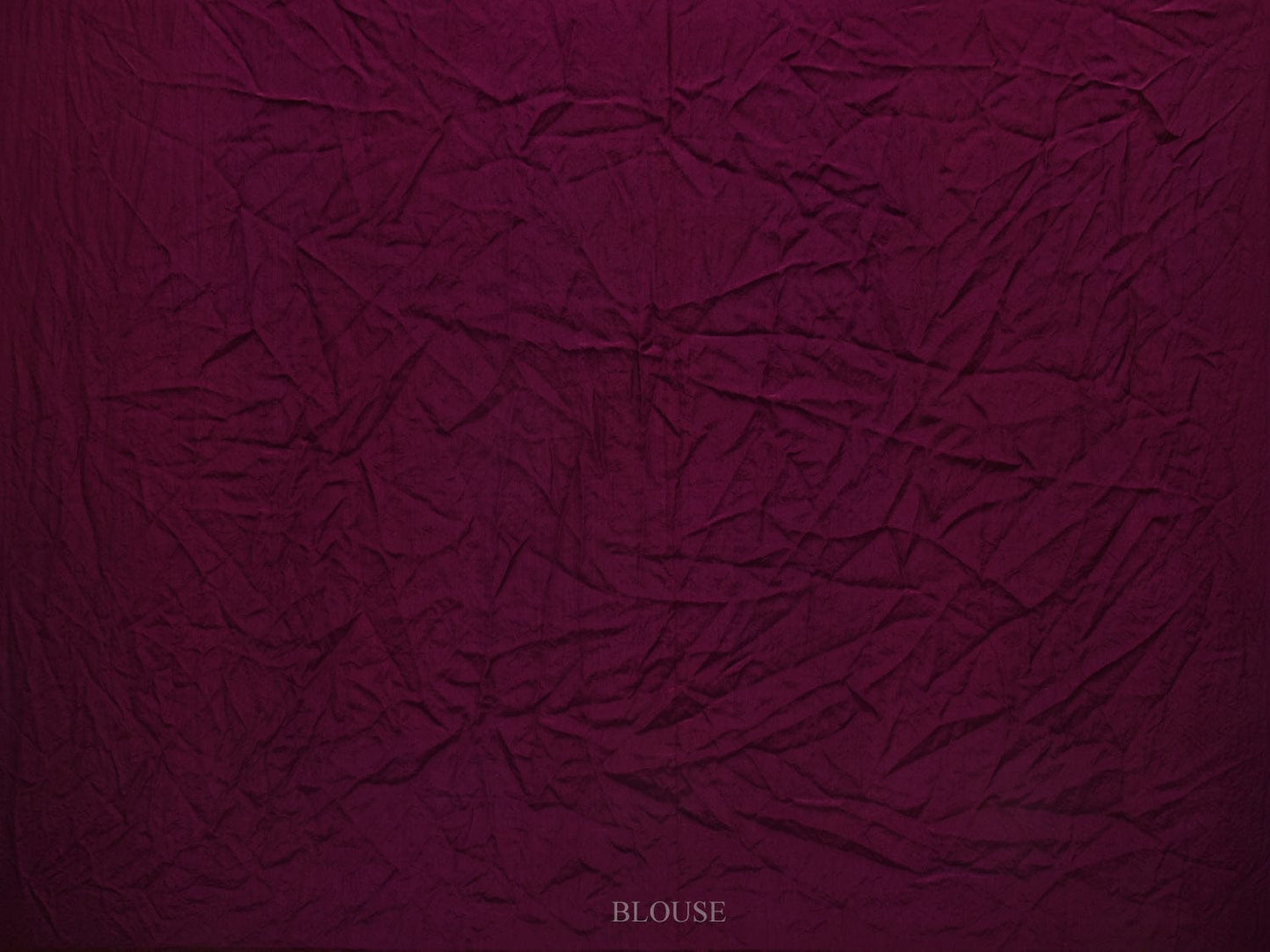 Wine Bandhani Kanchipuram Silk Handloom Saree with Tree Buta Design bn0349